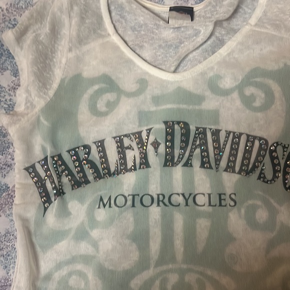 Harley Davidson Women’s Bling Shirt - Picture 2 of 6